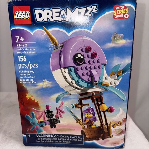 LEGO Dreamzzz: Izzie's Narwhal Hot-Air Balloon (71472) NEW IN SEALED BOX - Picture 1 of 7